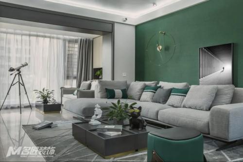 ?？谑懈蹗u花園現(xiàn)代簡(jiǎn)約風(fēng)格三居室裝修案例